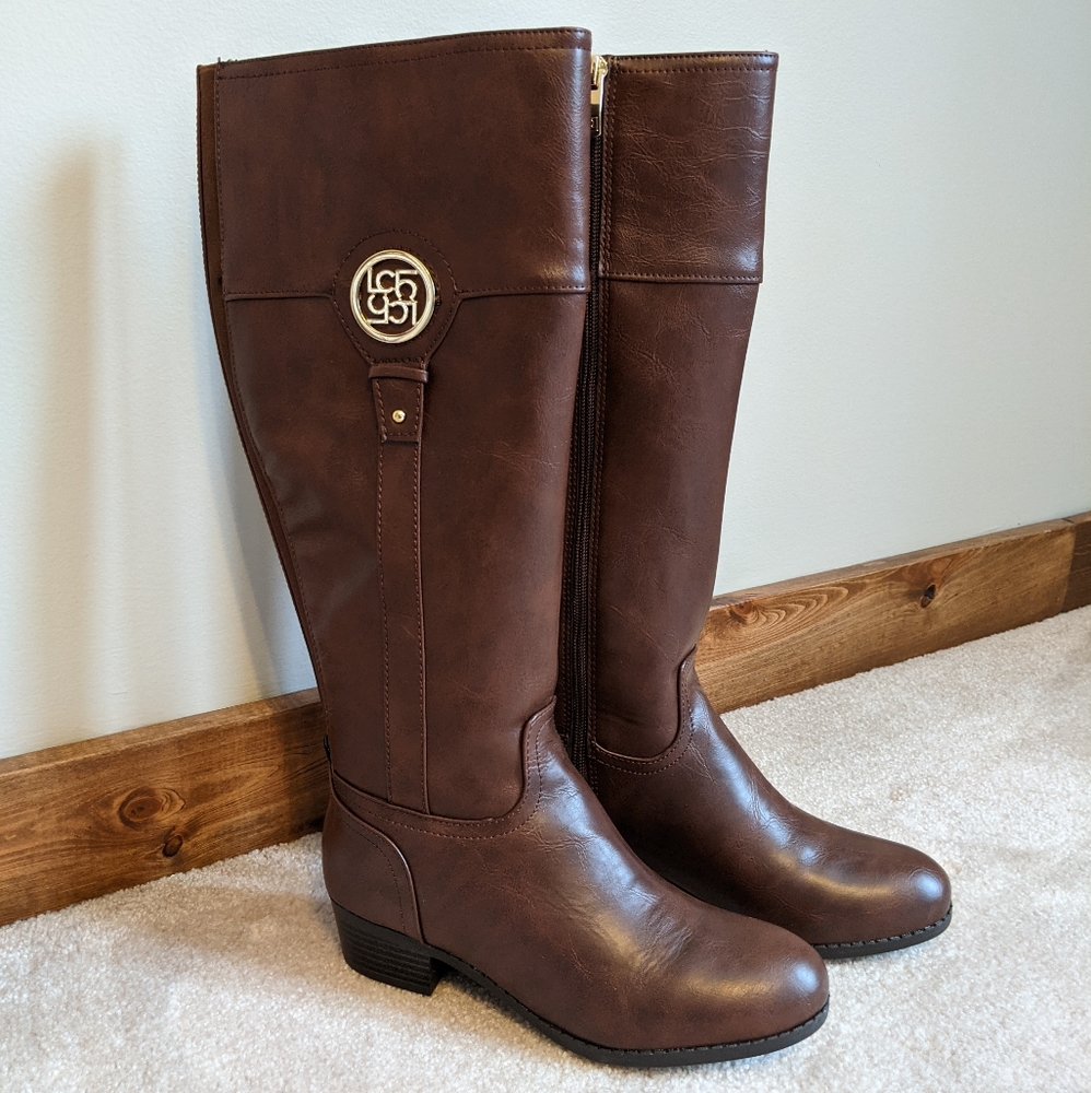 NWOT 6 Wide Liz Claiborne Boots